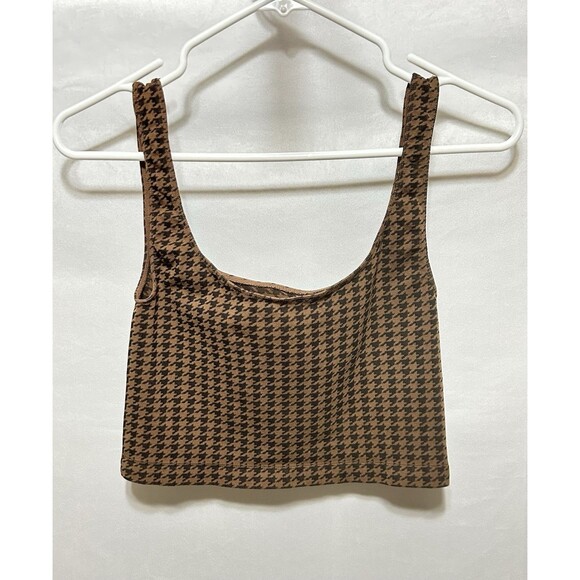 Intimately Free People‎ Womens XS Brown Crop Tank Top - Picture 5 of 7